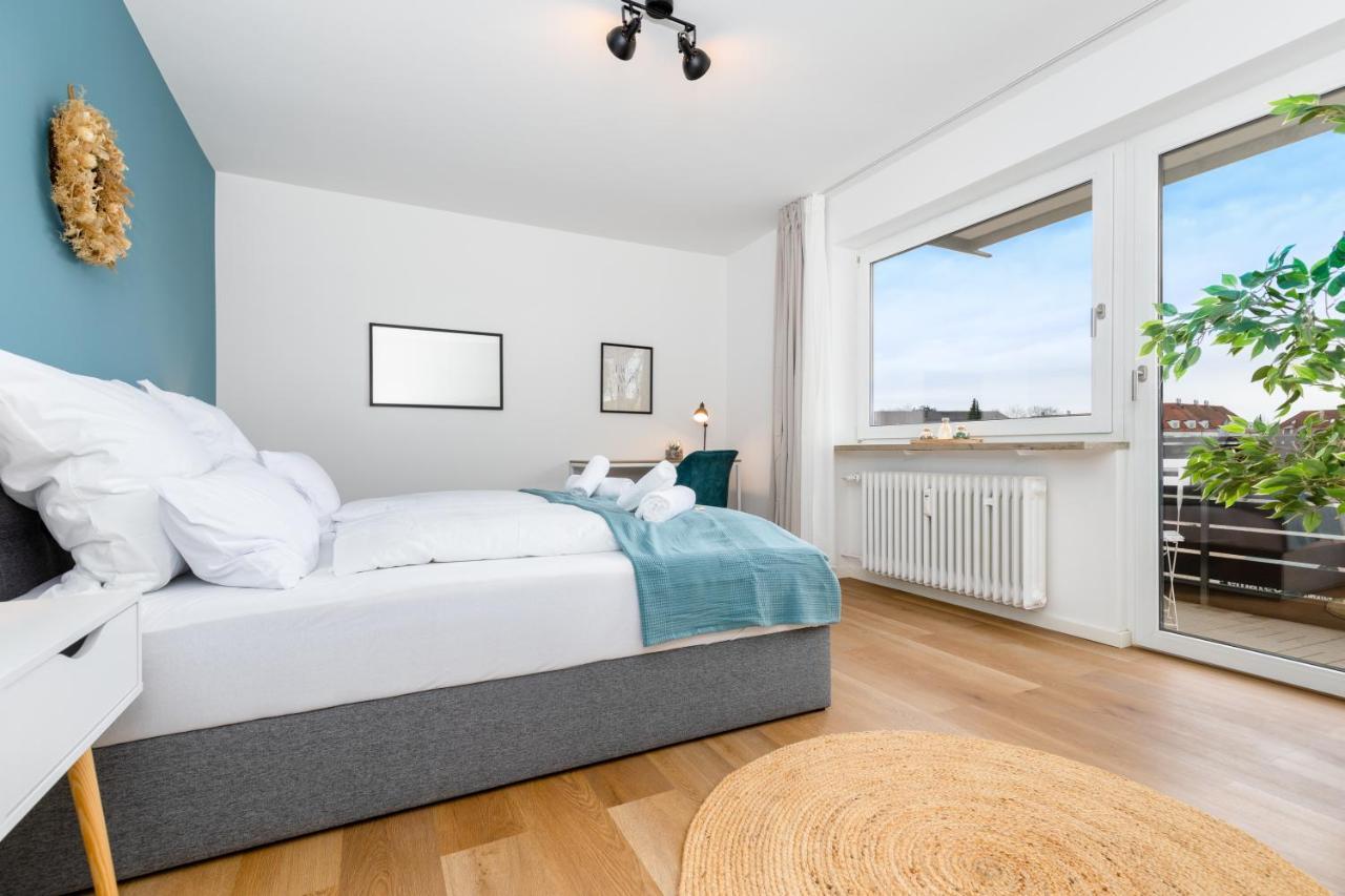 E&K Living - Design Apartment - 2 Bedrooms - Kitchen - Free Parking Аугсбург Екстер'єр фото